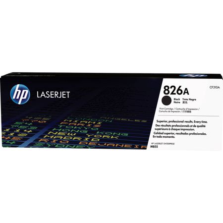 Cartucho de Tóner Hp Laserjet 826A Negro