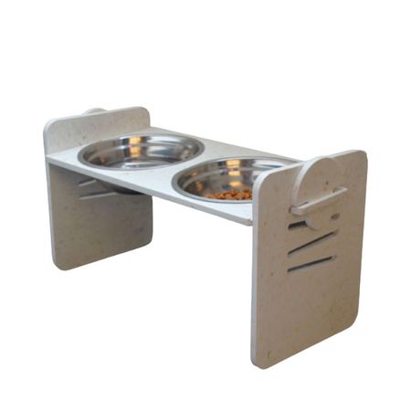 Comedero doble regulable Green paw