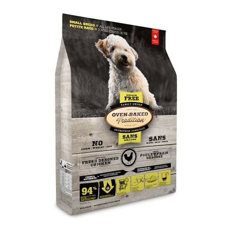 Comida Perro Raza Pequeña Oven Baked Tradition sin Grano Pollo Deshuesado 2.27kg