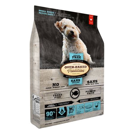 Comida Perro Razas Pequeña Oven Baked Tradition sin Granos Pescado Fresco 2.27kg