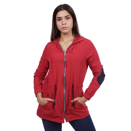 Casaca Cortaviento Azayu Primavera Vino Talla S