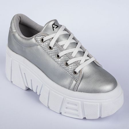 Zapatillas Urbanas para Mujer Azayu AZY-000002 Plata Talla 36