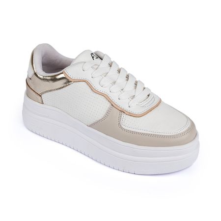 Zapatillas Urbanas para Mujer Azayu AZY-000027 Beige Talla 36