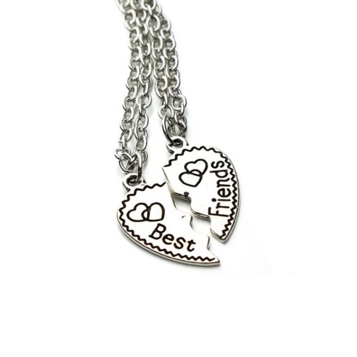 Regalo Para Mejor Amiga, Collar De Corazones Con Tarjeta, Mejores