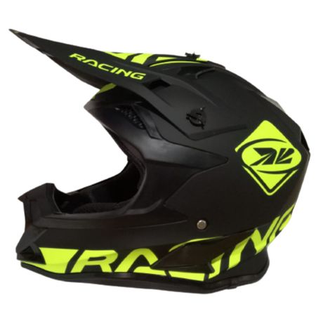 Casco Motocross Zafiro Certificado en Verde Talla L/XL