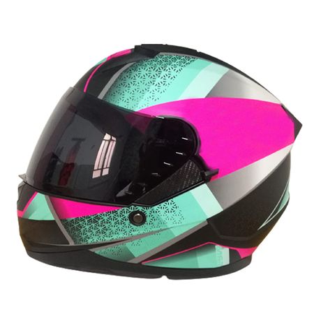 Casco de Moto Certificado Arthas de Mujer en Rosa Talla M