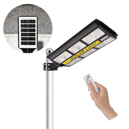 Faro Reflector Solar Led 300w Sensor Movimiento