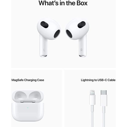 Apple Airpods 3ra Generacion Blanco plazaVea Supermercado