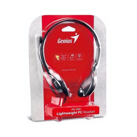 Audifonos Con Microfono Genius Hs-200c
