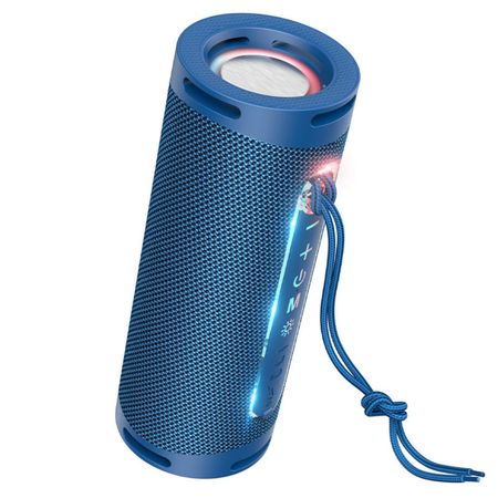 Parlante Inalámbrico Bluetooth V5.1 Deportivo Hoco HC9 Azul De Calidad