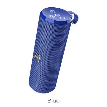Parlante Wireless Bluetooth V5.0 Deportivo Hoco BS33 Azul De Calidad