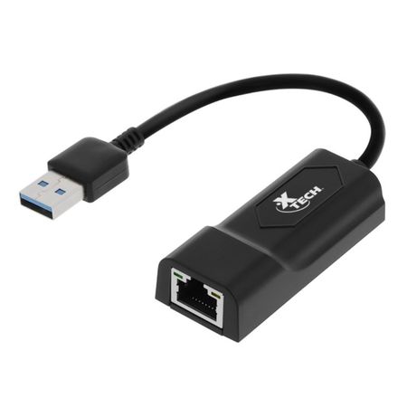 Adaptador Xtech USB 3.0 Ethernet Gigabit RJ45 5Gbps - XTC-375