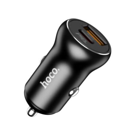 Cargador Set USB a Tipo C Hoco NZ5 30W Carga rápida Negro De Alta Calidad y Durabilidad