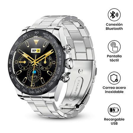Smartwatch AW13 Reloj Inteligente Deluxe Negro
