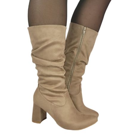 Botas de Gamuza para Mujer Daisy Shoes Modelo Ariana Talla 37