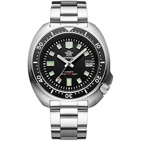 Reloj de Lujo Addiesdive My-H8-Bp para Hombre en Plateado