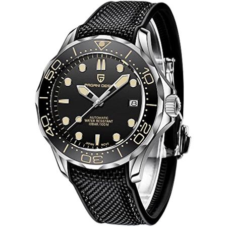 Reloj de Lujo Pagani design Pd1667-Ty para Hombre en Negro