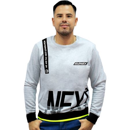 Polera Hombre Hamilton Elenex Gris Talla L