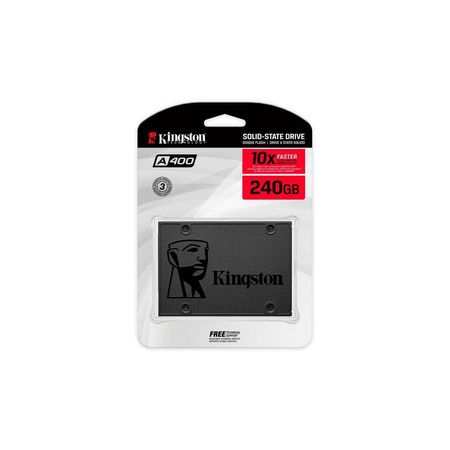 Disco Solido Sata 240 Gb Kingston A400 -sa400s37/240g