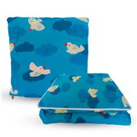 Cojín Manta 2 en 1 Diseño Pájaros