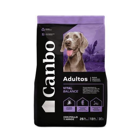 Alimento para Perros Canbo Balance Pollo Adultos Razas Medianas Y Grandes 15 Kg