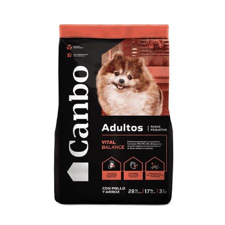 Alimento para Perros Canbo Balance Pollo Adultos Razas Pequeñas 3 Kg