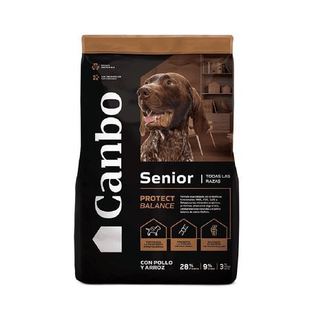 Alimento para Perros Canbo Balance Pollo Senior Todas Las Razas 15 Kg