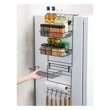 Estante Lateral Condimentero Refrigeradora Multiuso 5 Niveles