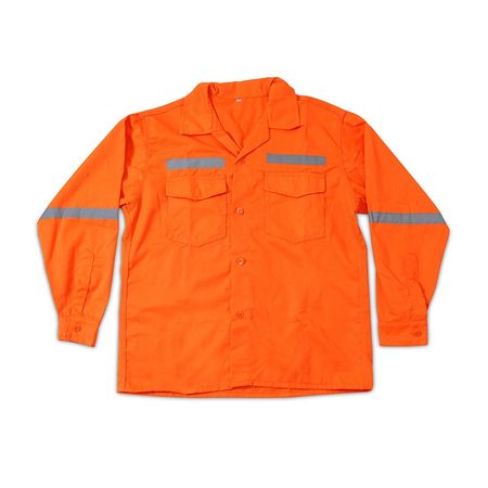 Camisa Drill Tec Naranja Talla: Medium