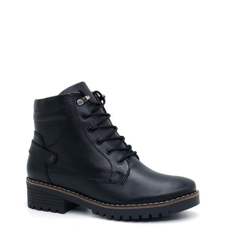 Botines para Mujer de CUERO PAR&SS PA23-B90 Negro Talla 37