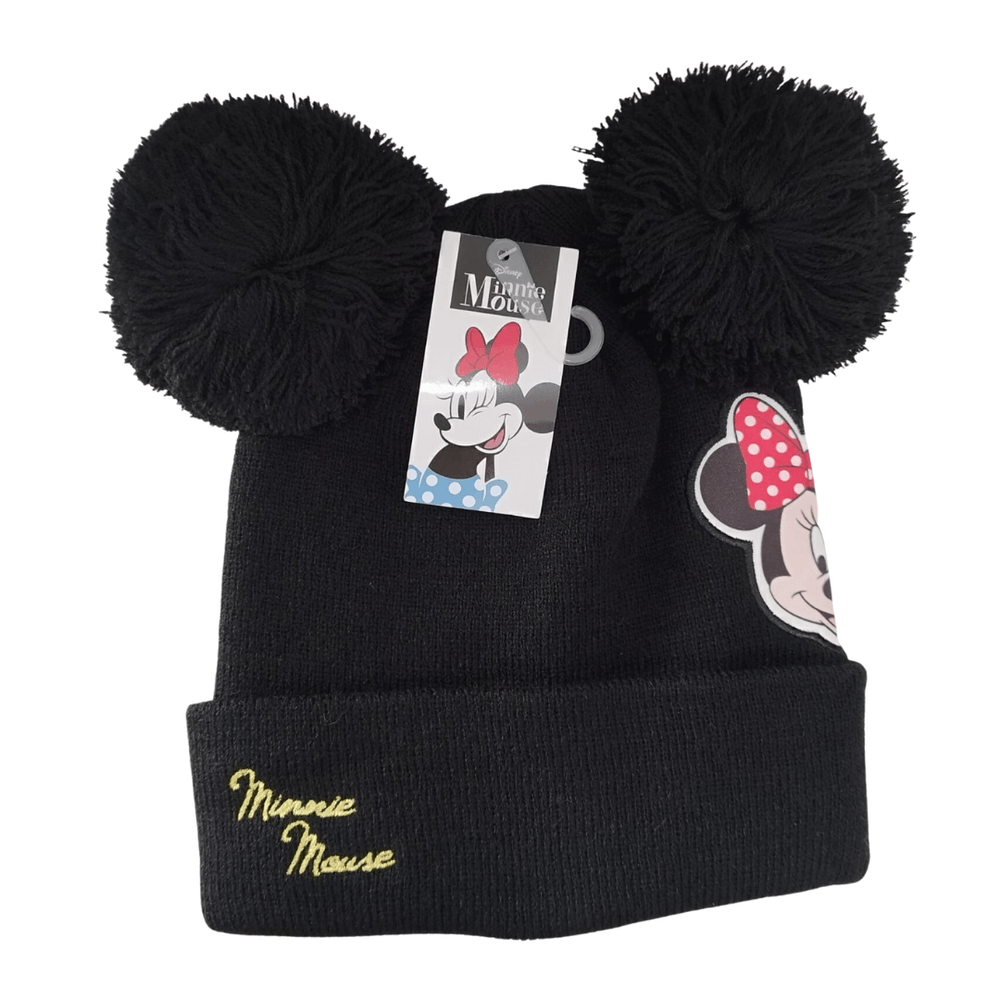 Gorro De Lana Minnie Rosa Con Pompón - E. Full Gorro De Lana Minnie Rosa Con Pompón - E. Full