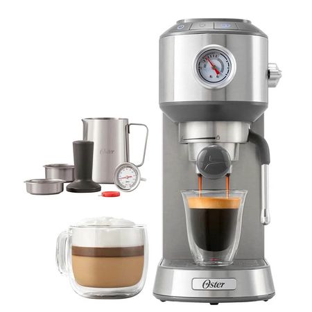 Cafetera compacta de espresso Oster BVSTEM7200