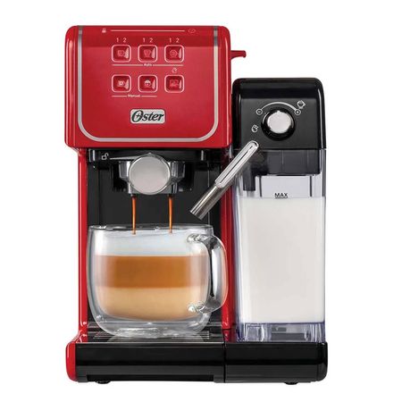 Cafetera Prima Latte Touch Oster BVSTEM6801R Rojo Cafetera PrimaLatte Touch Oster BVSTEM6801R Rojo