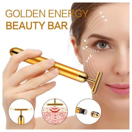 Masajeador Facial T Vibración Anti-Arrugas Rejuvenecedor de Rostro AS