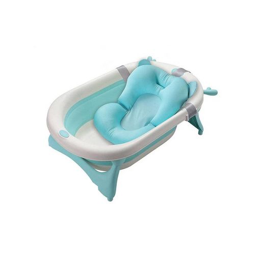 Gethex  Tina de Baño Para Bebe Plegable Azul