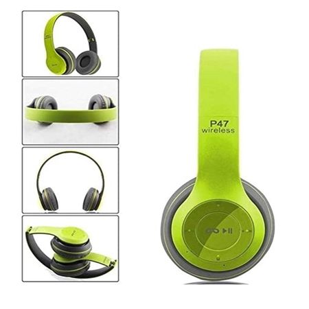 Audífono Wireless Headphones P47 Verde