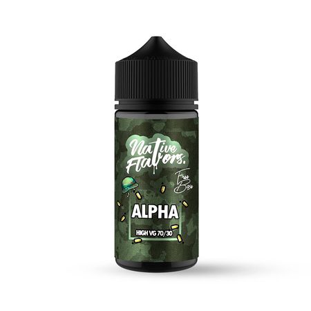 Liquido para vapear Native Flavors 100ml Tabaco Alpha 3mg