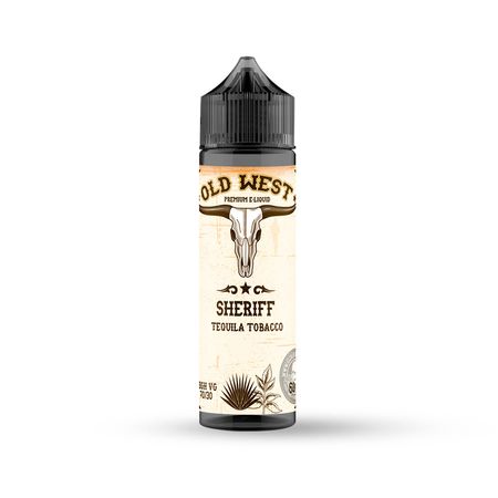 Liquido para vapear Old West 60ml Tabaco Tequila 6mg