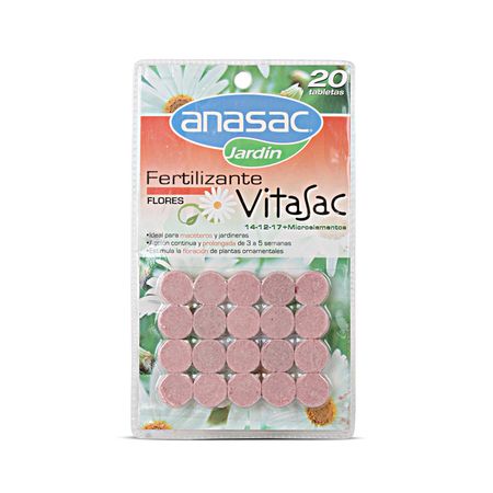 Fertilizante para flores Vitasac