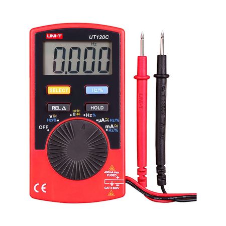 Mini Multímetro Digital con Capacitancia y Frecuencia Ut120c Uni-t