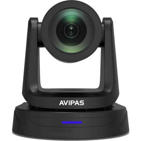 Cámara Ptz Avipas Hdmi Ndi Hx 20X Zoom con Poe Negro