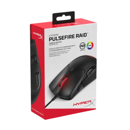Hyperx Pulsefire Raid Rgb Mouse Gaming Hx-Mc005b