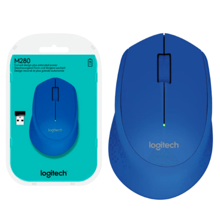 Mouse Inalambrico Color Azul Logitech M280