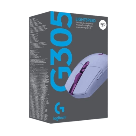 Mouse Logitech G305 Inalambrico Color Lila