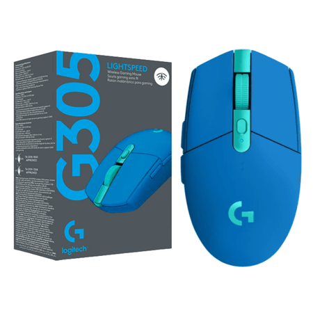 Mouse Logitech Lightspeed Wireless G305 Azul