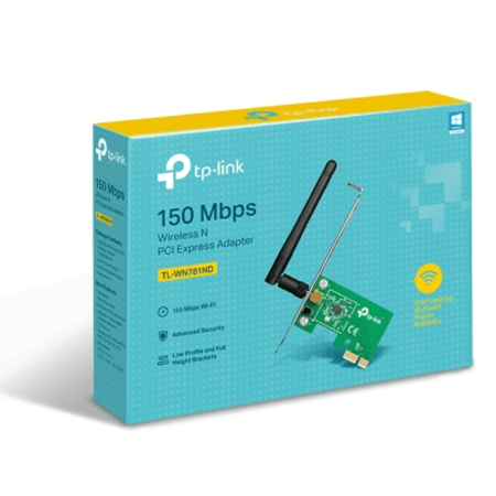 Adaptador Pci Express Inalambrico Tp-link Tl-wn781nd 150mbps