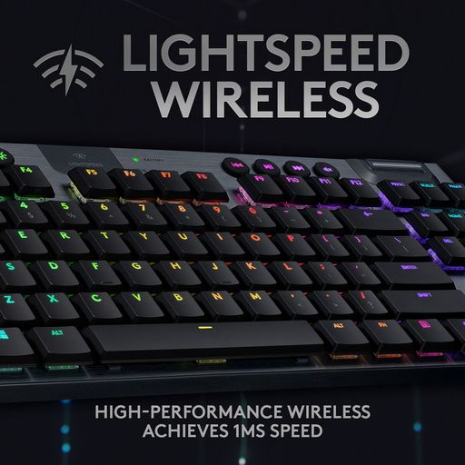 Teclado mecánico inalámbrico rgb lightspeed online g915