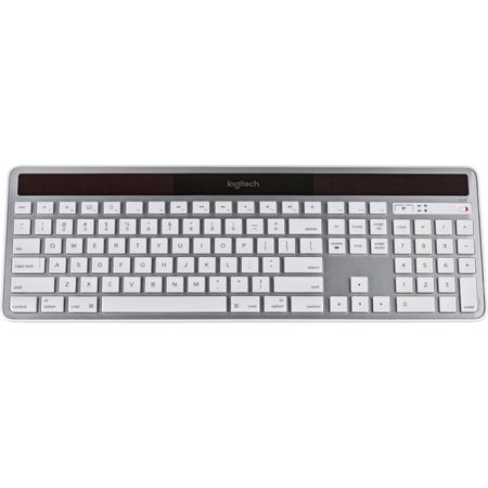 Teclado Inalámbrico Solar Logitech K750 para Mac Plata