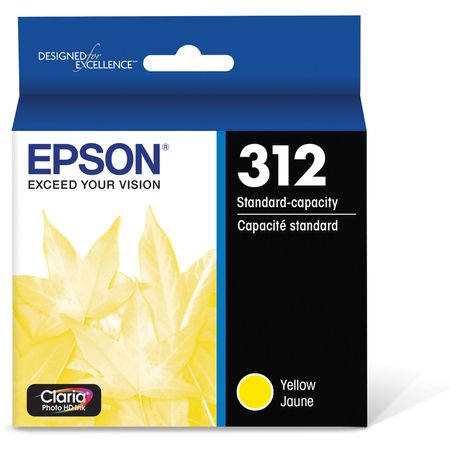 Cartucho de Tinta Epson T312 Amarillo Claria Photo Hd con Sensormatic