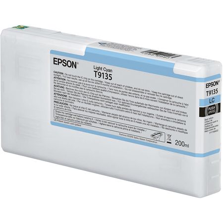 Cartucho de Tinta Epson T9135 Ultrachrome Hdx Light Cyan 200 Ml